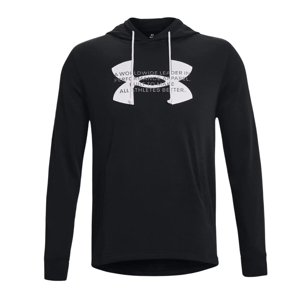 【全3色】メンズ アンダーアーマー UNDER ARMOUR UA ロゴフーディー 1373382 柄 トレーニングウエア スウェットパーカー 裏毛 フレンチテリー メランジ