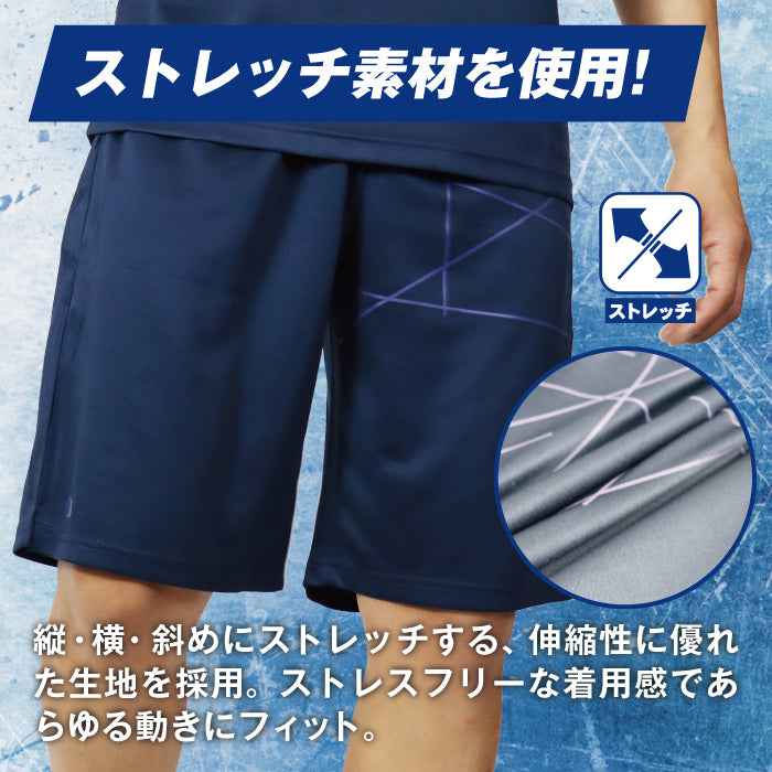 ハーフパンツ 半ズボン メンズ A.D.ONE 機能 吸汗 速乾 接触冷感 アスリート設計 スポーツ ゴルフ トレーニング ランニング ウォーキング シンプル 仕事着 ブラック ネイビー アウトドア 男性 紳士 men AD-7942HP