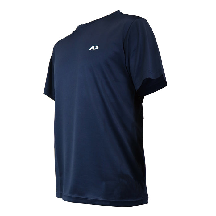 シンプル Tシャツ 半袖 メンズ A.D.ONE 機能 吸汗 速乾 接触冷感 アスリート設計 スポーツ ゴルフ トレーニング ランニング ウォーキング シンプル 仕事着 ブラック ネイビー アウトドア 男性 紳士 men AD-7950