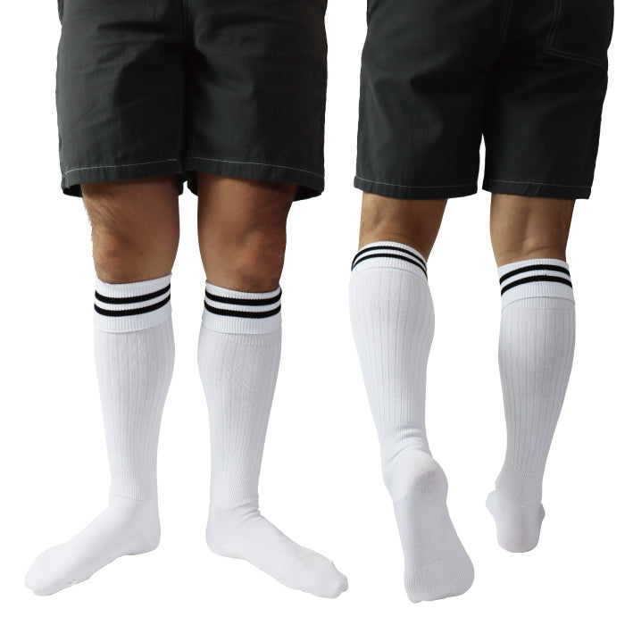 【春SALE】サッカーソックス【2足組】