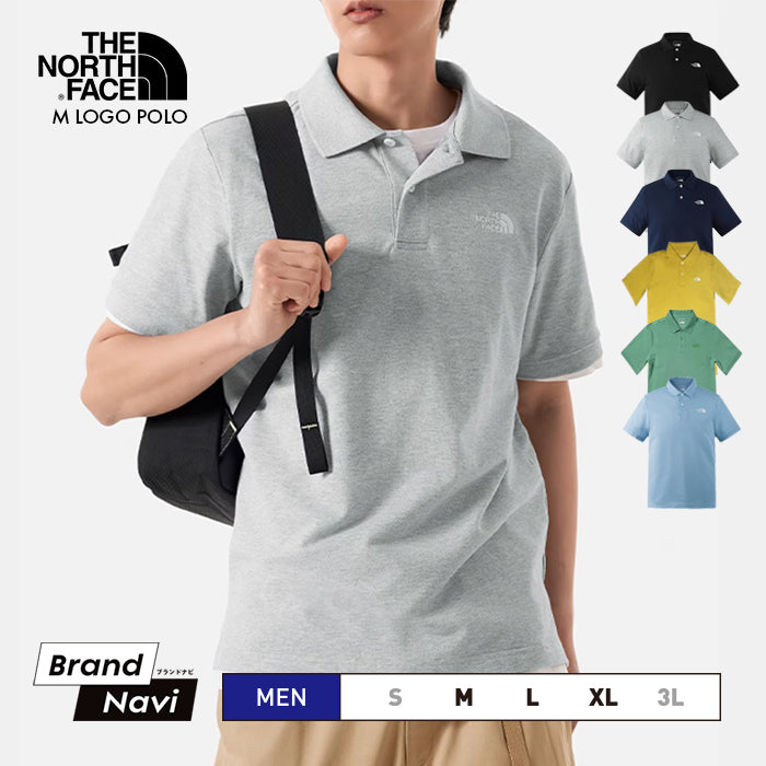 【全6色】ノースフェイス メンズ ロゴ ポロシャツ ゴルフ カジュアル スポーツ THE NORTH FACE M LOGO POLO NF