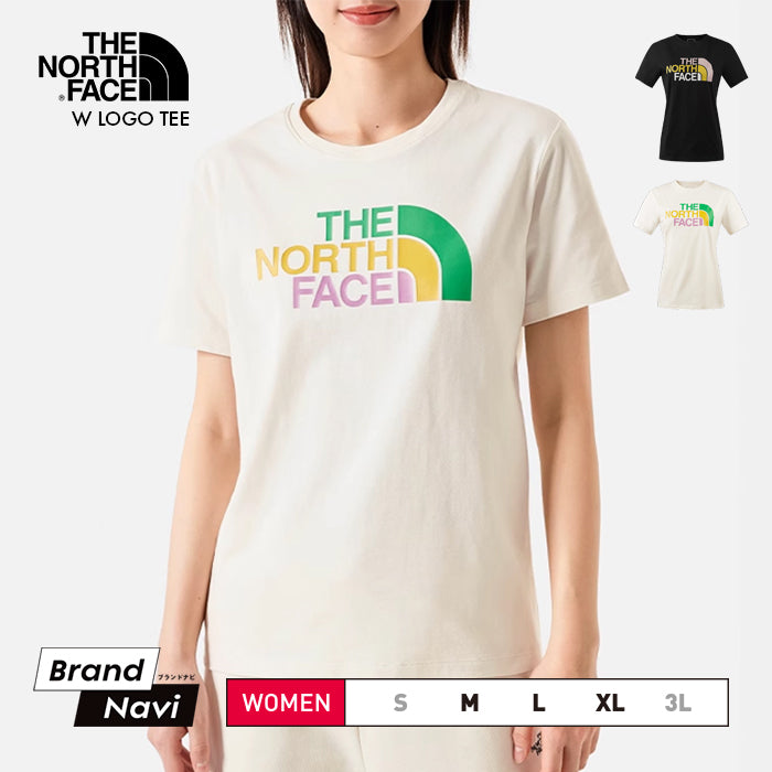 【全2色】レディース THE NORTH FACE ノースフェイス 半袖Tシャツ W LOGO TEE NF0A88G8 コットン 綿 アウトドア ロゴ ティーシャツ