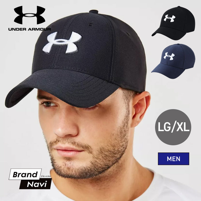 【全2色】アンダーアーマー キャップ ゴルフ メンズ 帽子 カーブ スポーツ 釣り フィッシング ロゴ ブラック ネイビー BLITZING 3.0 CAP 1305036