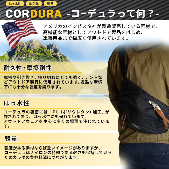 GREGORY グレゴリー メンズ レディース バッグ ウエストバッグ 斜めがけ ポーチ 通勤 通学 アウトドア TAILMATE 黒