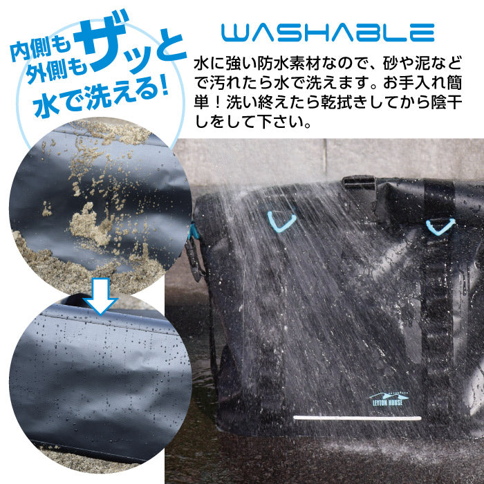 【春SALE】レイトンハウス SPLASH 完全 防水 トート バッグ 容量20リットル ユニセックス メンズ レディース LEYTON HOUSE LHB-121 ウォータープルーフ ドライバッグ 通勤 通学 レイン 雨の日 ゲリラ豪雨 レジャー 登山 旅行 遠足 キャンプ 釣り カヤック ボート 自転車 バイク アウトドア