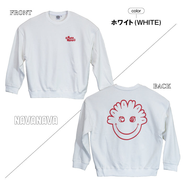 【春SALE】トレーナー NAVASW-109 | ナバナバ |