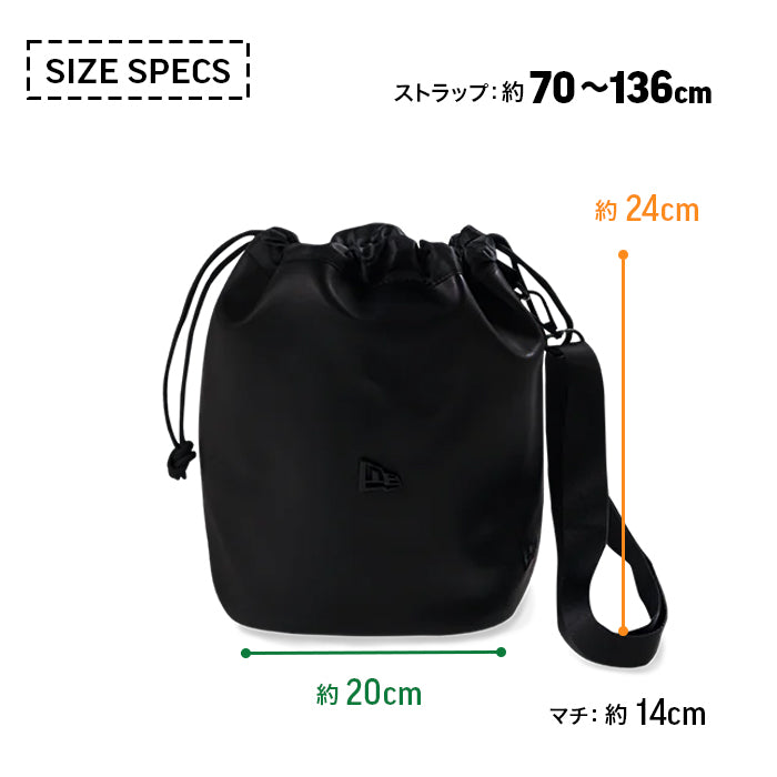 ショルダーポーチ DARK 90S DRAWSTRING BAG | ニューエラ |
