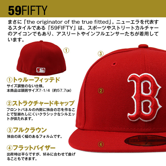 【春SALE】キャップ 59FIFTY MLB OUTLINE | ニューエラ |