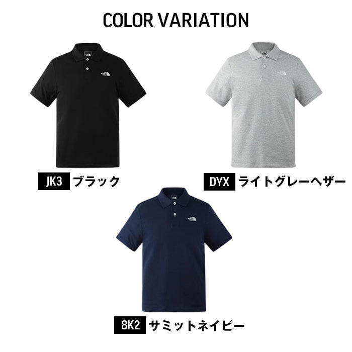 【全6色】ノースフェイス メンズ ロゴ ポロシャツ ゴルフ カジュアル スポーツ THE NORTH FACE M LOGO POLO NF0A87UX