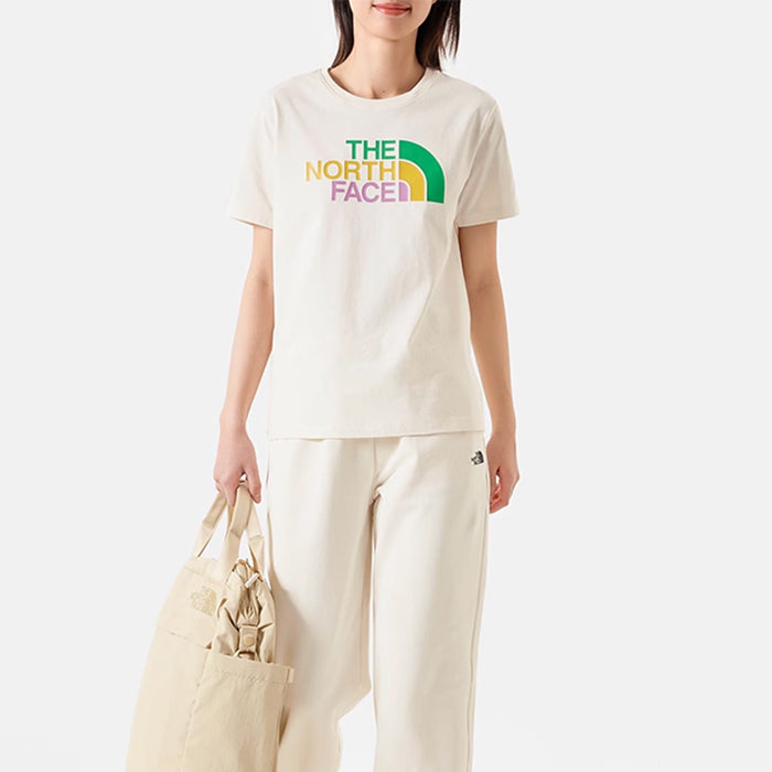 【全2色】レディース THE NORTH FACE ノースフェイス 半袖Tシャツ W LOGO TEE NF0A88G8 コットン 綿 アウトドア ロゴ ティーシャツ