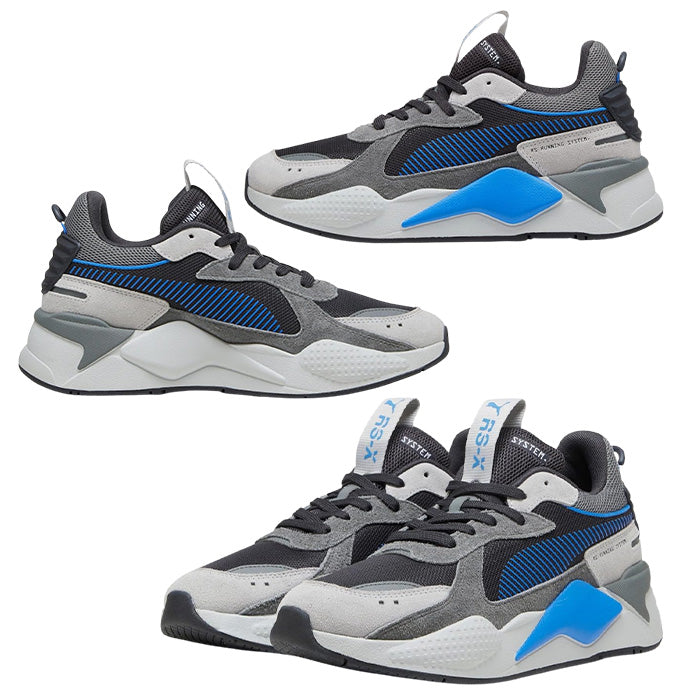 PUMA メンズ【全2色】 プーマ 男性 スニーカー 靴 黒 グレー ストリート Puma RS-X Heritage ヘリテージ 紳士 プレゼント