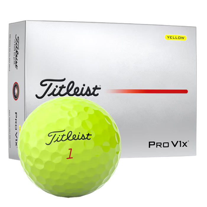 【目立つ色入荷!全2色】ゴルフボール PRO V1x(12球入り)2025年モデル | タイトリスト |