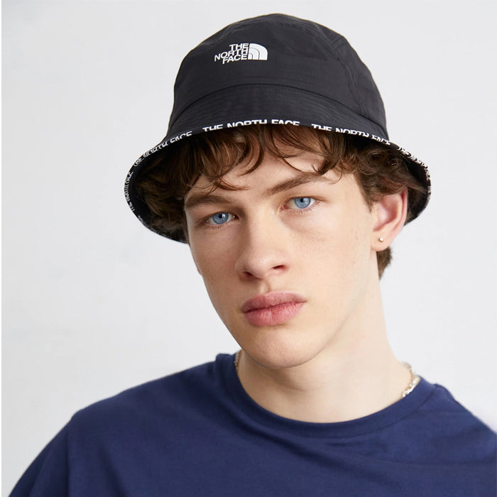 ノースフェイス メンズ THE NORTH FACE バケットハット ブラック 黒 レディース 男女兼用 帽子 CYPRESS BUCKET NF0A7WHA キャンプ アウトドア 日よけ 登山 撥水 防風 通学 通勤 運動会 旅行