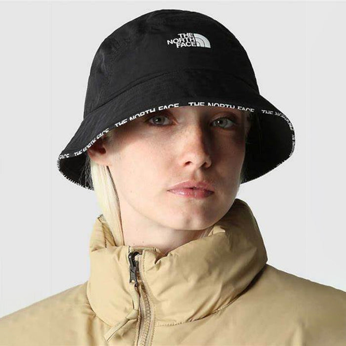 ノースフェイス メンズ THE NORTH FACE バケットハット ブラック 黒 レディース 男女兼用 帽子 CYPRESS BUCKET NF0A7WHA キャンプ アウトドア 日よけ 登山 撥水 防風 通学 通勤 運動会 旅行