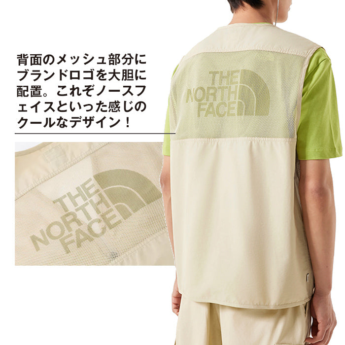 【春SALE】メッシュベスト UTILITY CAMP VEST | ノースフェイス |