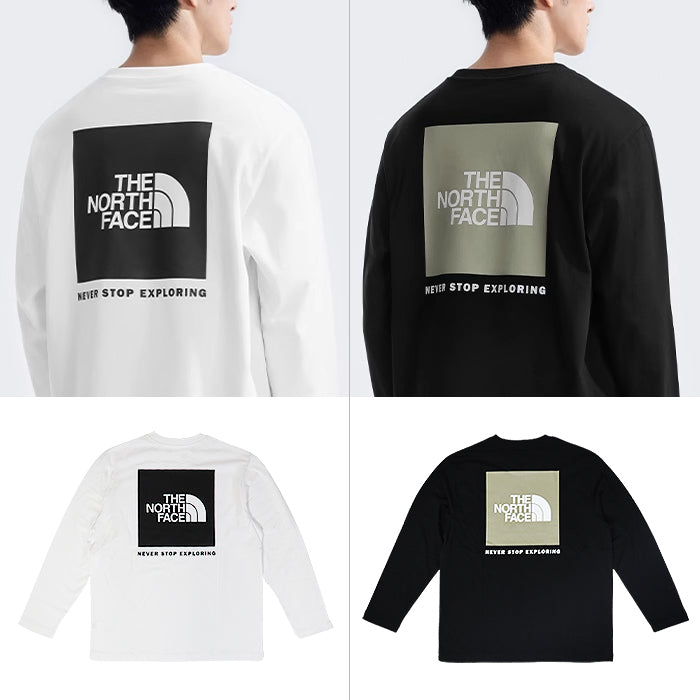 【春SALE】ロングスリーブTシャツ NSE COLLECTION BOX TEE | ノースフェイス |