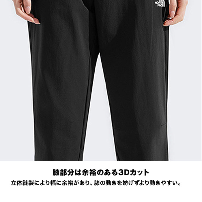 【 猛暑対応 】 ノースフェイス トレッキング パンツ レディース シンプル 高機能 アンクル丈 THE NORTH FACE W TREKKER PLUS PANT NF0A8CJT 吸汗速乾 ストレッチ 接触冷感 ブラック アウトドア ロゴ スポーツ 女性 婦人 おしゃれ ギフト カジュアル