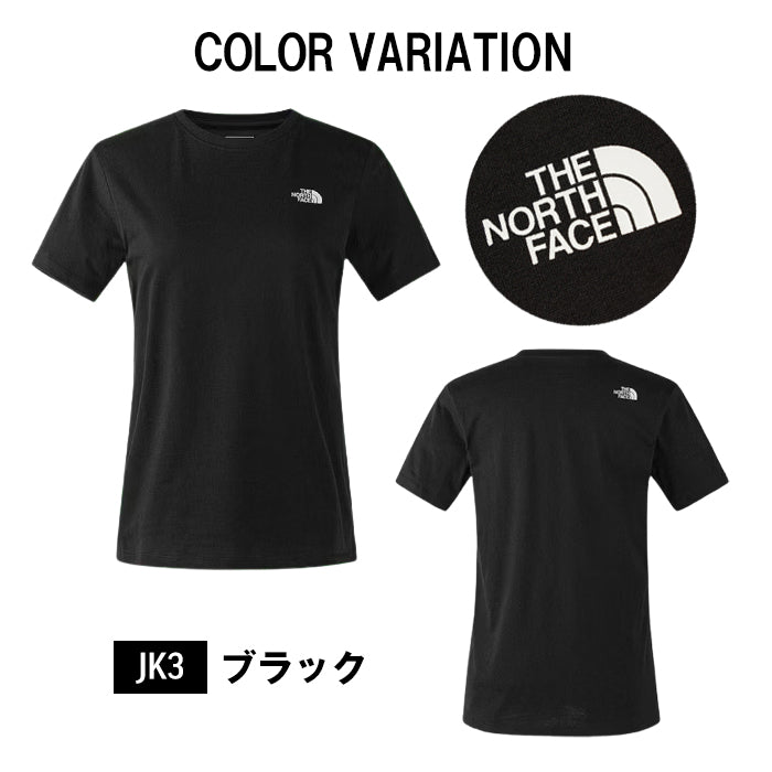 【全2色】レディース ノースフェイス Tシャツ ティーシャツ 半袖 スポーツ アウトドア ドライ ブラック ホワイト 黒 白 FOUNDATION NF0A8CK8 吸水 速乾