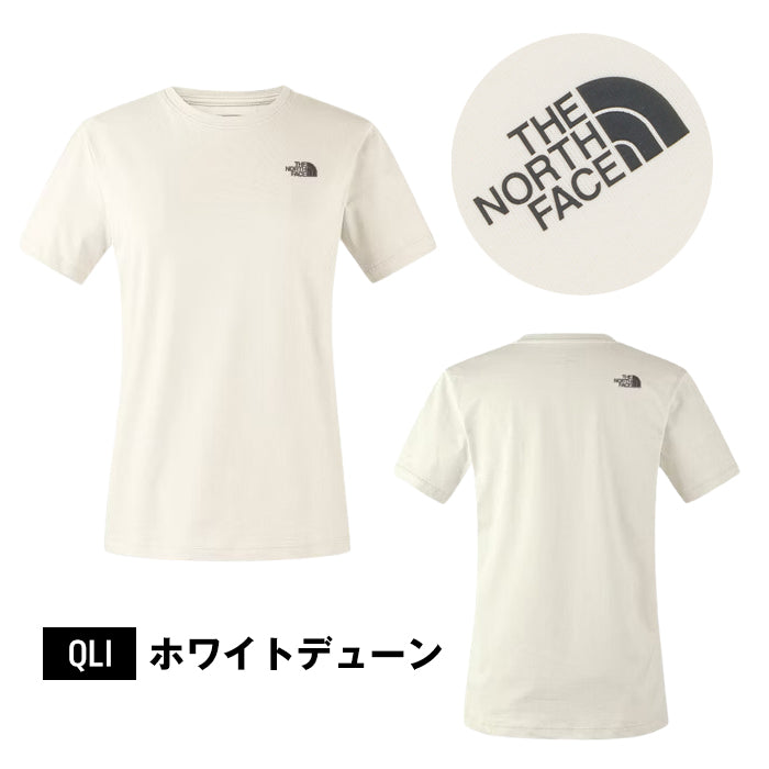 【全2色】レディース ノースフェイス Tシャツ ティーシャツ 半袖 スポーツ アウトドア ドライ ブラック ホワイト 黒 白 FOUNDATION NF0A8CK8 吸水 速乾