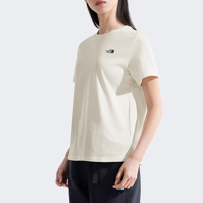 【全2色】レディース ノースフェイス Tシャツ ティーシャツ 半袖 スポーツ アウトドア ドライ ブラック ホワイト 黒 白 FOUNDATION NF0A8CK8 吸水 速乾