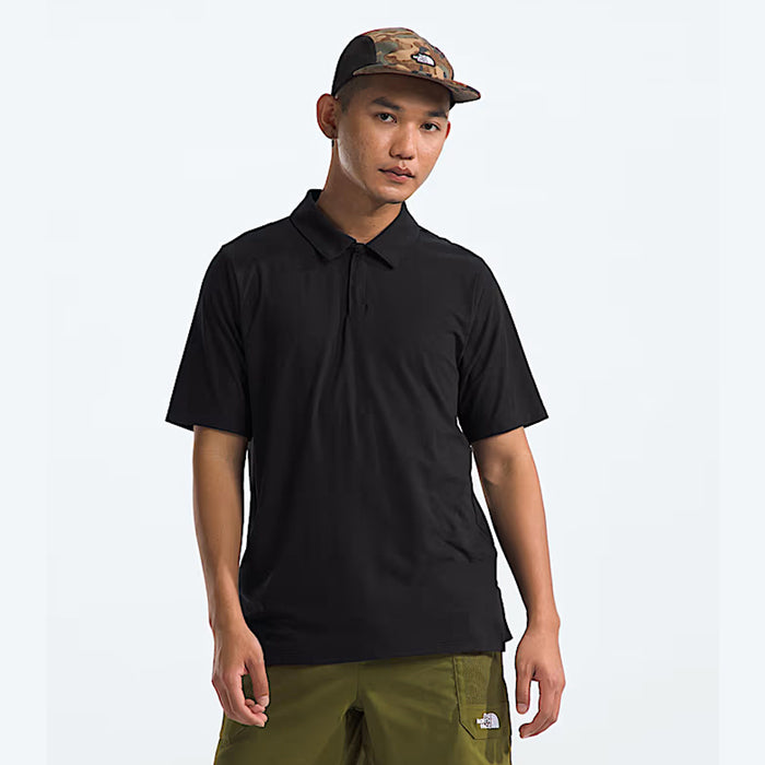 【 父の日ギフトに! 】 ノースフェイス ポロシャツ メンズ シンプル 高機能 半袖 THE NORTH FACE M DUNE SKY POLO NF0A8DFT 吸汗速乾 ストレッチ 防臭 抗菌 upf40+ トップス ゴルフ ロゴ スポーツ アウトドア おしゃれ カジュアル