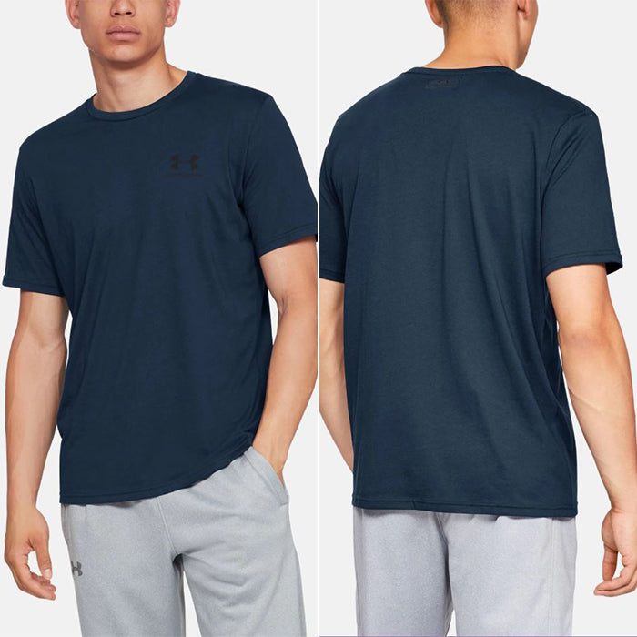 【全3色】アンダーアーマー メンズ Tシャツ ビッグロゴ 紳士 男性 スポーツウェア トップス UNDER ARMOUR LEFT CHEST SS UA 1326799