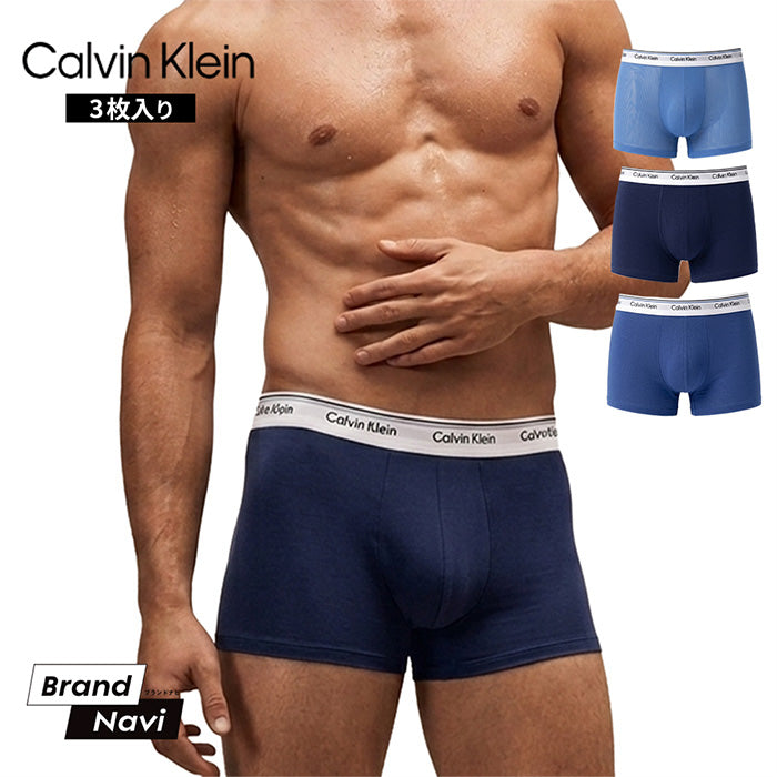 CALVIN KLEIN カルバンクライン ｜ ローライズ トランクス パンツ 3PK