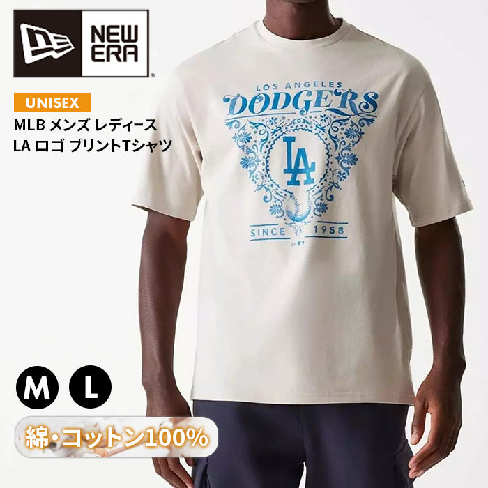 NEW ERAニューエラ｜MLB ユニセックス Tシャツ 【ロサンゼルスドジャース】