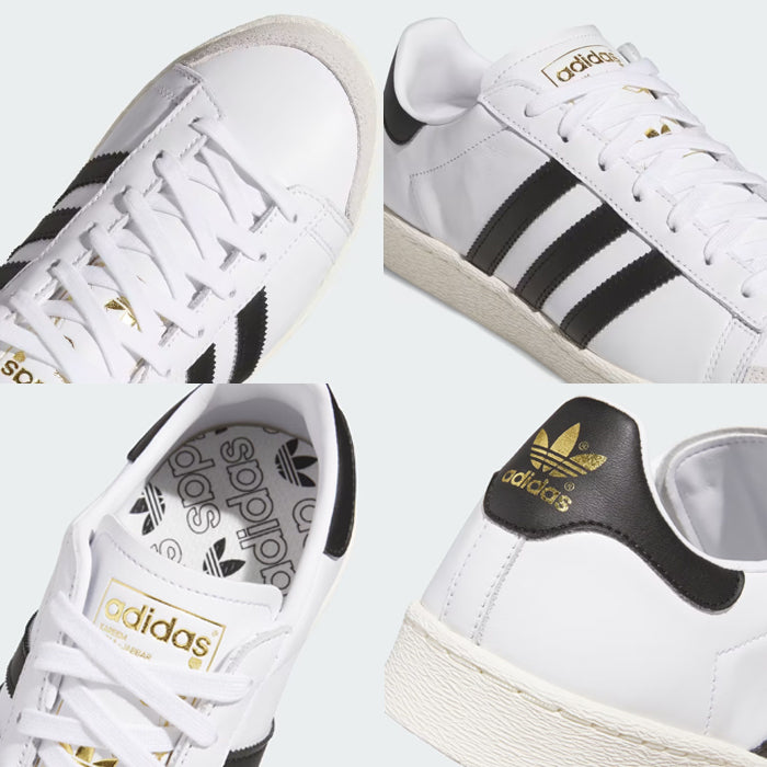 アディダス スニーカー メンズ レディース JABBAR LO ジャバー ロー adidas 白 黒 ホワイト ブラック ローカット レザー クラシック ストリート カジュアル 通勤 通学