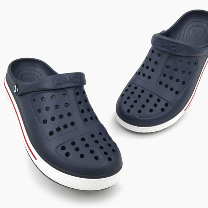 メンズ レディース クロッグサンダル スリッポン AMOJI アモジ サボサンダル スリッパ 靴 スリッポンシューズ 軽量 カジュアル アウトドア キャンプ 仕事履き オフィス 海 プール CL1820