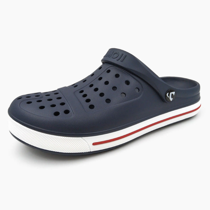 メンズ レディース クロッグサンダル スリッポン AMOJI アモジ サボサンダル スリッパ 靴 スリッポンシューズ 軽量 カジュアル アウトドア キャンプ 仕事履き オフィス 海 プール CL1820