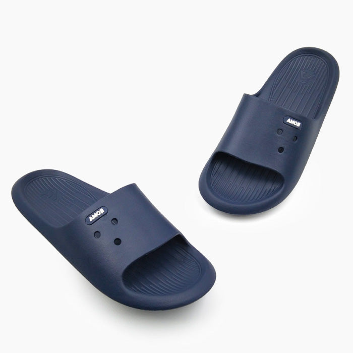 メンズ レディース ユニセックス シャワーサンダル スライドサンダル AMOJI アモジ スリッパ 靴 軽量 カジュアル 室内履き 仕事履き オフィス アウトドア 海 プール 川 レジャー SS6818