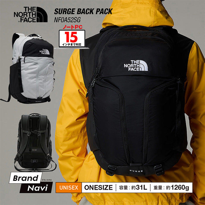 リュック SURGE BACK PACK | ノースフェイス |