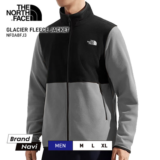 メンズ THE NORTH FACE ノースフェイス 軽量 保温 速乾 柔らかい 暖か TKA100 マイクロフリース ジャケット THE NORTH FACE M GLACIER FLEECE COLORBLOCKED JACKET NF0A8FJ3 トップス アウター インナー カジュアル アウトドア