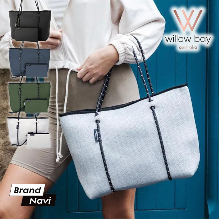 BOUTIQUE ネオプレントートバッグ ジップ付き | ウィローベイ |