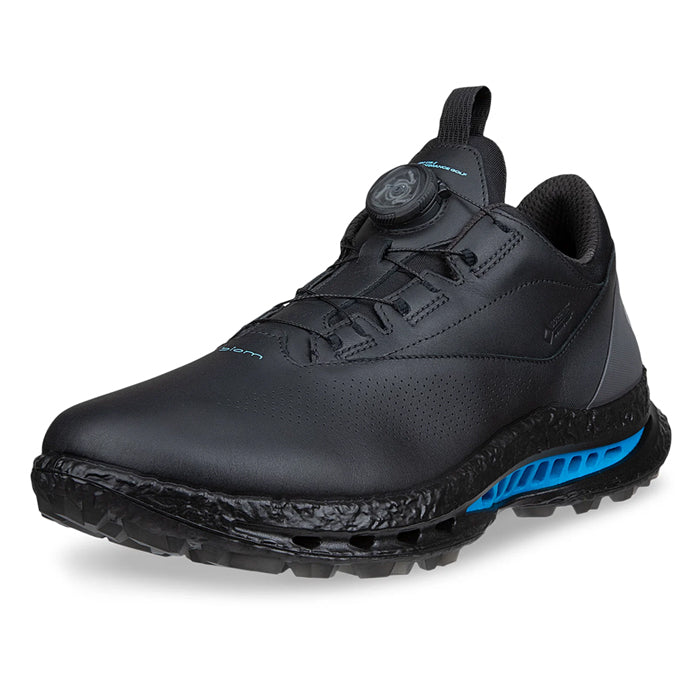 ECCO メンズ ゴルフ スパイクレスシューズ ダイヤル調整 GOLF BIOM C5 バイオム ゴアテックス 防水 透湿 防滑 歩きやすい 疲れにくい 全天候対応 BOAフィット