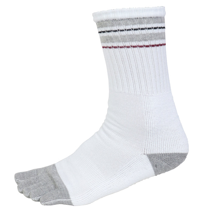 ジームード ミドル丈 5本指ソックス 3足組 3足セット 3P ベアフット 機能性 靴下 吸汗速乾 消臭 サポート 足裏滑り止め スポーツ ビジネス 通学 通勤 シンプル ブラック ホワイト ユニセックス メンズ レディース ジュニア 男女兼用 GMOOD