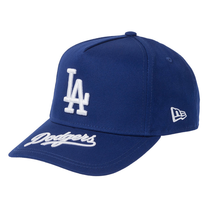 【 海外モデル 】 ニューエラ NEW ERA キャップ メンズ レディース  VISOR HIT 9FORTY AFRAME スナップバック アジャスター ドジャース ヤンキース バイザーヒット 940 MLB 帽子 調節可能 刺繍 ストリート ブルー ネイビー 濃紺 ホワイト
