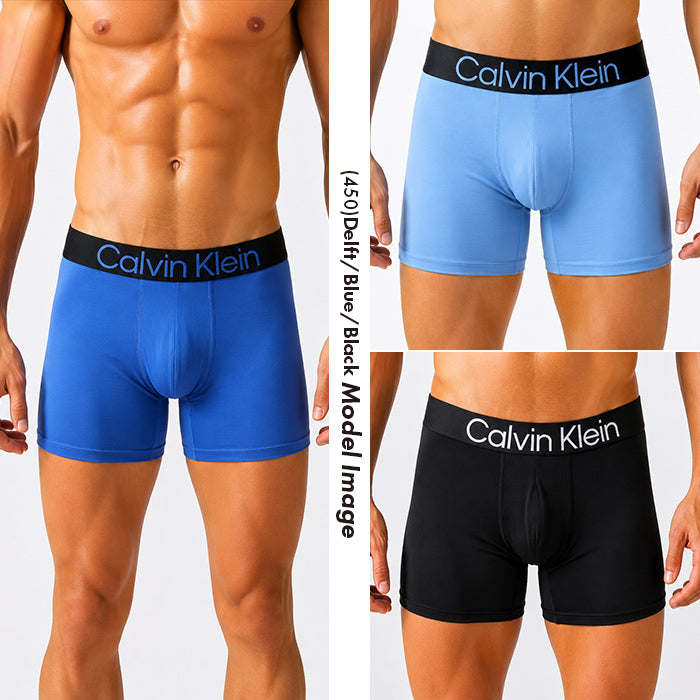 カルバンクライン ボクサーパンツ メンズ 3枚組 Calvin Klein Microfiber Stretch Boxer Brief NP2608O 吸湿速乾 ストレッチ USサイズ