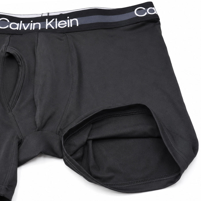 カルバンクライン ボクサーパンツ メンズ 3枚組 Calvin Klein Refined Microfiber Stretch Boxer Brief NP2769O 吸湿速乾 通気性 ストレッチ USサイズ