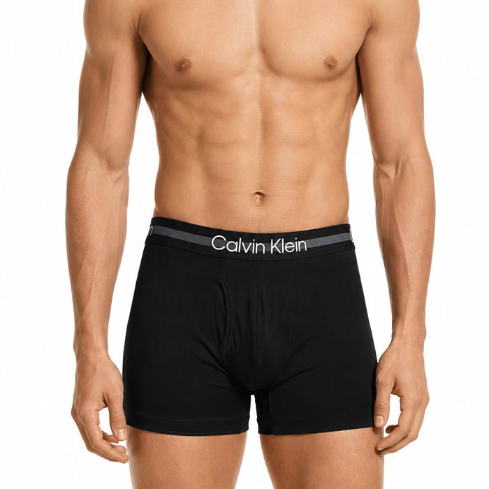 カルバンクライン ボクサーパンツ メンズ 3枚組 Calvin Klein Refined Microfiber Stretch Boxer Brief NP2769O 吸湿速乾 通気性 ストレッチ USサイズ