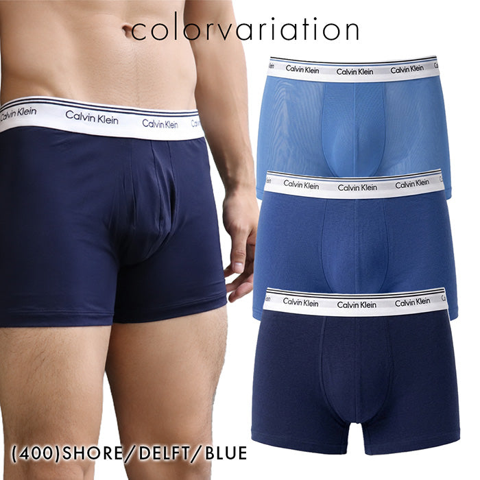 CALVIN KLEIN カルバンクライン ｜ ローライズ トランクス パンツ 3PK