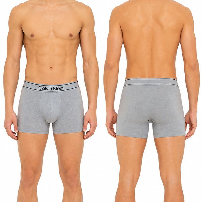 カルバンクライン ボクサーパンツ メンズ 3枚組 Calvin Klein Viscose Blend Boxer Brief NP2830O バンブーレーヨン ストレッチ 前閉じ USサイズ