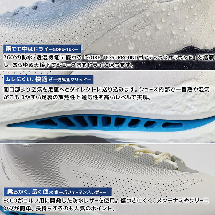 ECCO BIOM C5｜ゴルフシューズ  スパイクレス
