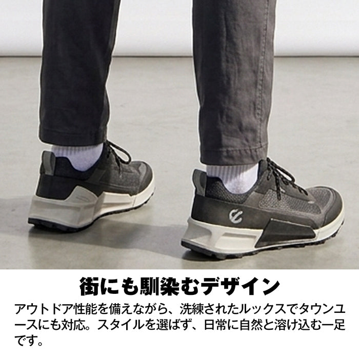 ECCO メンズ 防水 スニーカー BIOM バイオム 軽量 グリップ 歩きやすい 疲れにくい 全天候対応 BIOM 2.1 X MOUNTAIN トレッキング ウォーキング シューズ 雨 雪