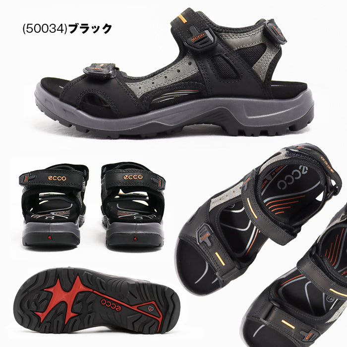 エコー ECCO メンズ オフロード ３点ストラップ スポーツサンダル OFFROAD Mens Sports Sandal 69564 アウトドア ウォーキング タウン アーバン 北欧 デンマーク 高級レザー 本革 ネイビー ブラック グレー ブラウン 男性 紳士