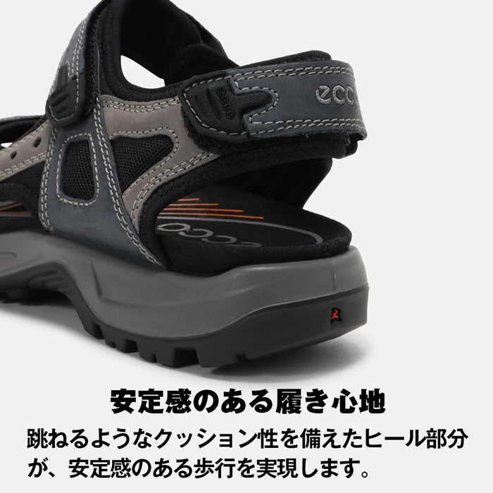 エコー ECCO メンズ オフロード ３点ストラップ スポーツサンダル OFFROAD Mens Sports Sandal 69564 アウトドア ウォーキング タウン アーバン 北欧 デンマーク 高級レザー 本革 ネイビー ブラック グレー ブラウン 男性 紳士