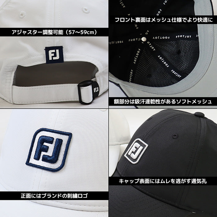 フットジョイ ゴルフキャップ メンズ 帽子