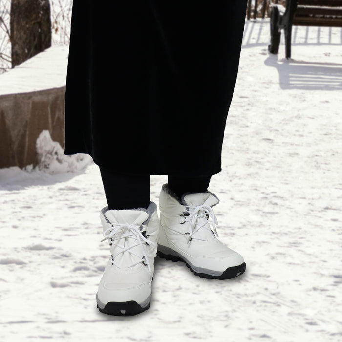 【 全2色 】GMOOD ユニセックス 雪 雨 軽量 ボア ウィンターブーツ あったか シンプル スノーブーツ はっ水 防汚 防水 ジームード おしゃれ レディース メンズ お揃い タウンユース 通勤 通学