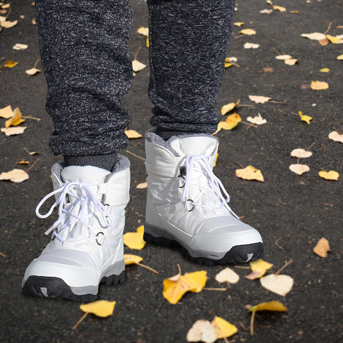 【 全2色 】GMOOD ユニセックス 雪 雨 軽量 ボア ウィンターブーツ あったか シンプル スノーブーツ はっ水 防汚 防水 ジームード おしゃれ レディース メンズ お揃い タウンユース 通勤 通学